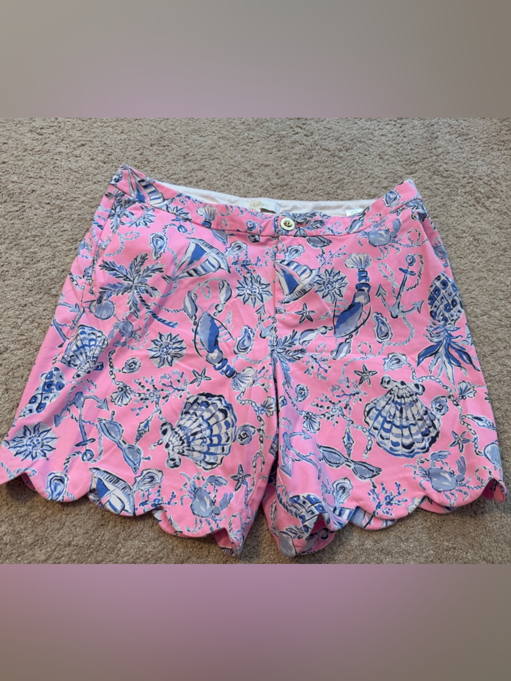 Lilly Pulitzer Scallop Hem shorts